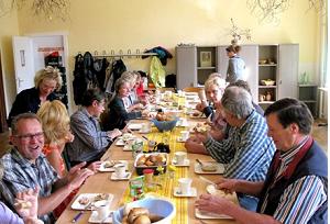 Wie man sieht, es hat allen geschmeckt!